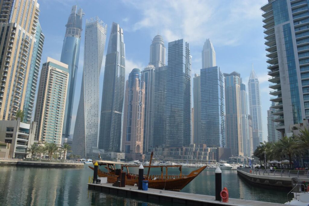 Dubai Marina tallest towers