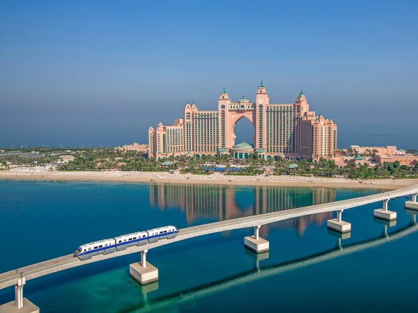 Palm Monorail and Atlantis