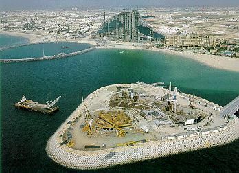 Burj Al Arab construction
