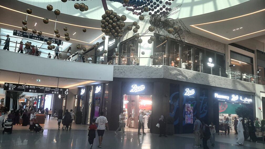 Inside the Dubai Hills Mall