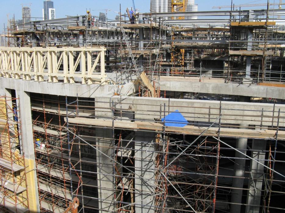 Dubai Mall Construction