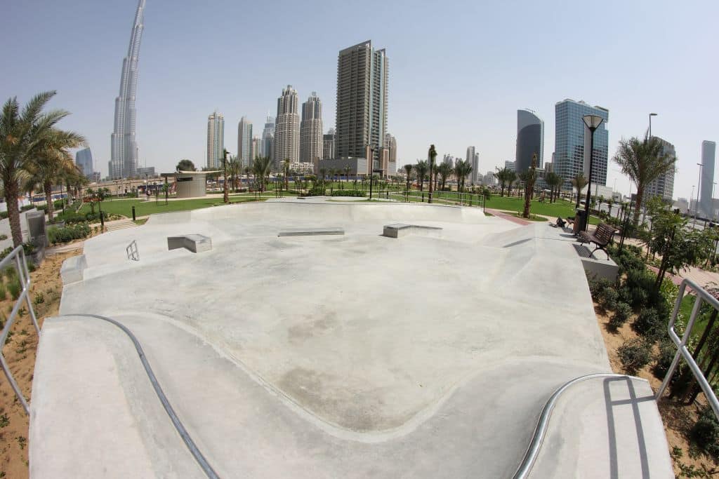 Skate Boarding Park Dubai