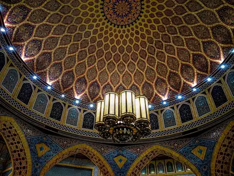 Ceiling Persian Court Ibn Battuta