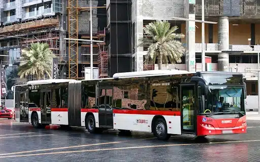 Dubai Articulated Bus