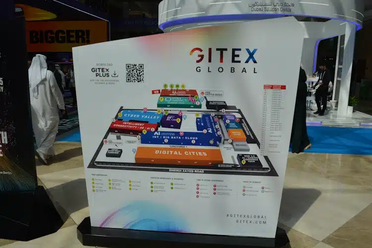 GITEX map