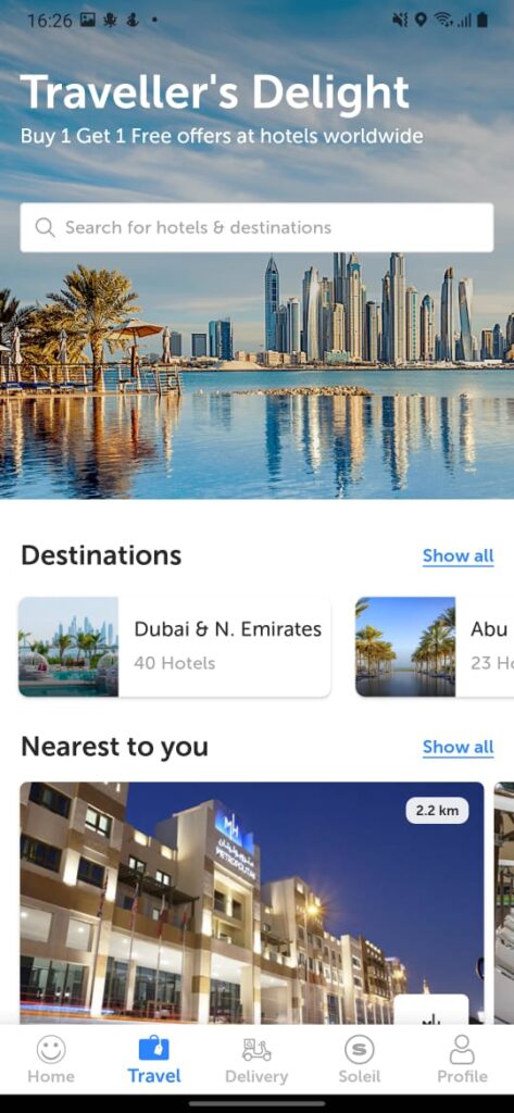 The Entertainer App Dubai