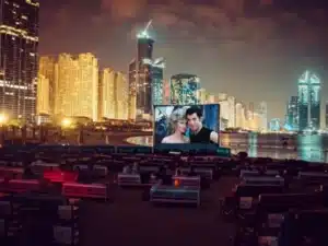 Movies under the sky Dubai