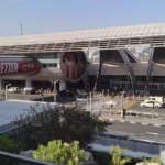 Dubai International Airport Terminal 3 metro entrance, useful when airlines resume Dubai flights November 2026.